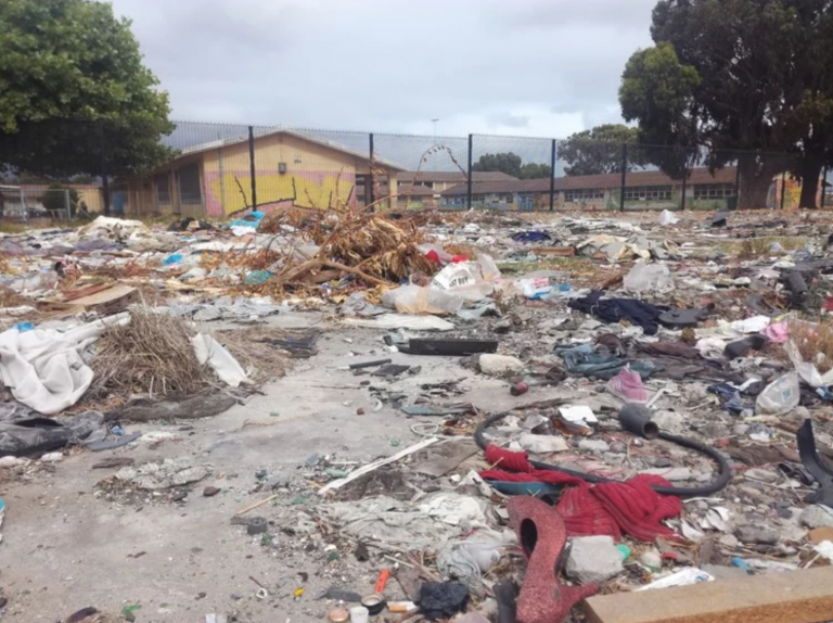 Bonteheuwel school grounds used as illegal dumping site
