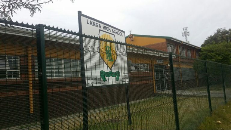 Unflushed toilets threaten children’s health at Langa High School