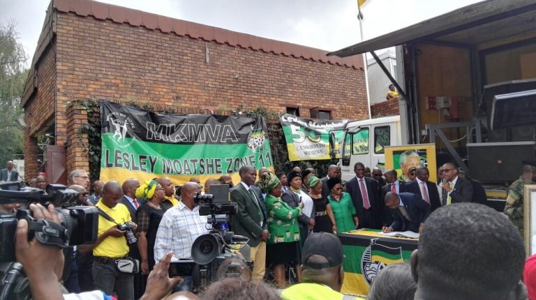 David Mabuza pays tribute to Winnie Mandela, calls for ANC to unite
