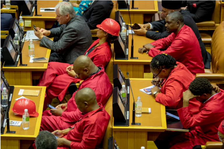 Malema explains why EFF did not disrupt #SONA2019
