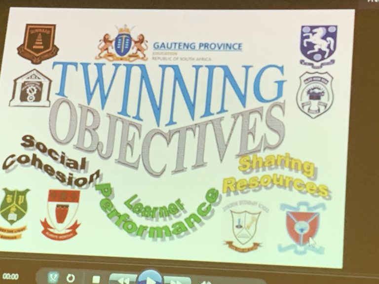 Gauteng Education School Twinning Initiative Gathers Momentum