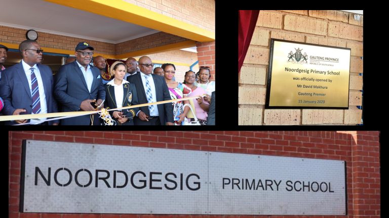 Jubilant Noordgesig Community Take Charge Of R110M Refurbished School