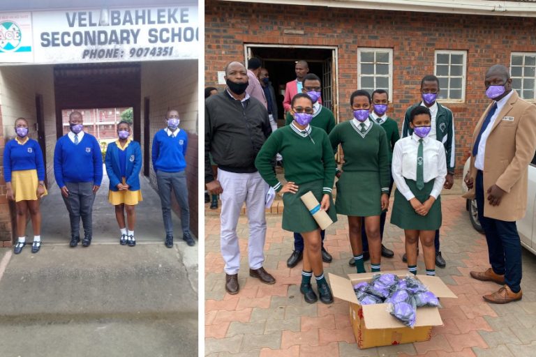 DUT Donates 500 Face Masks To Various Schools In KwaZulu-Natal And Eastern Cape