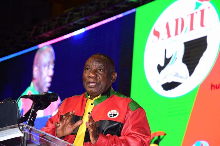 Ramaphosa Pays Tribute To Resilient SA Teachers At SADTU’s 30th Anniversary Celebrations