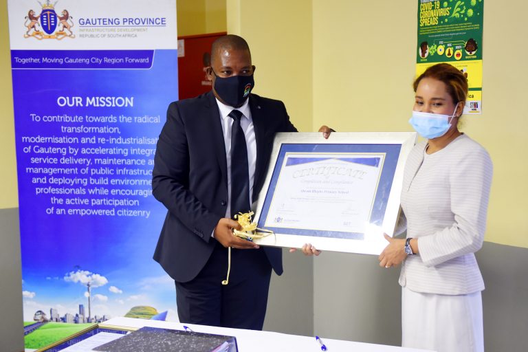 Gauteng Government Unveils A Multi-Million Rand Smart School In Katlehong Township