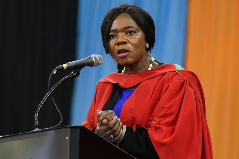 Professor Thuli Madonsela Receives French Knighthood From French President Emmanuel Macron
