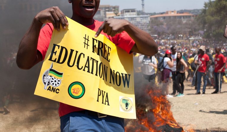 South Africa Sticks to Budget Stance Amid Student Protests