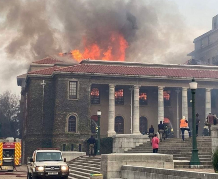 Classes resume at the University of Cape Town