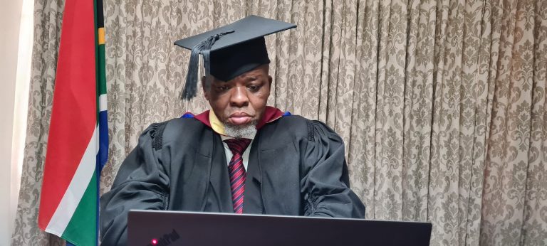 Gwede Mantashe obtains MBA at 65
