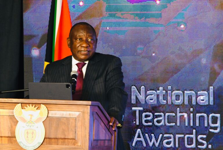 National Teaching Awards| Ramaphosa Calls On Teachers To Produce The Skills And Capabilities That SA Needs In The 21st Century