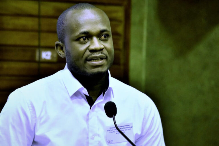 DUT green engineering researcher, Emmanuel Kweinor Tetteh, secures four nominations to make it to the science Oscars of South Africa Awards