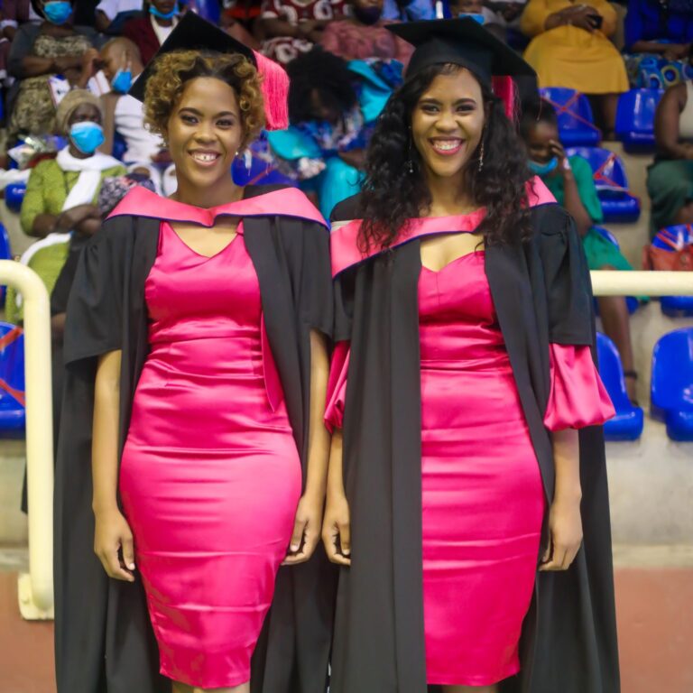 Paired Enchantment as Twins Graduate Side-by-Side with the Same Degree at University of Zululand
