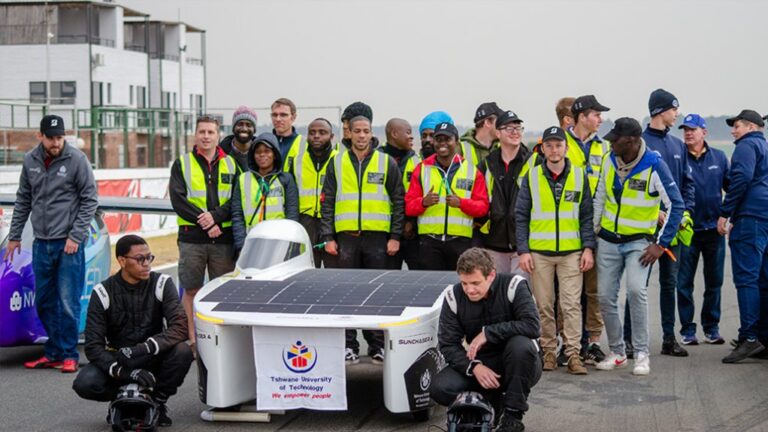 TUT team wins South Africa’s first closed-track solar vehicle challenge