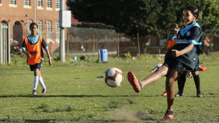 University of the Western Cape launches its She-Bobo football league, hosting Under-8 and U10 girls’ teams