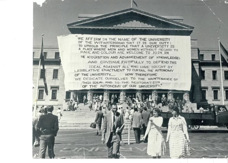 In 1986 Wits University did a survey about its relevance to South Africa: another is needed