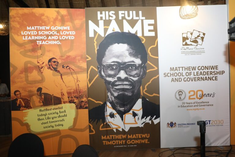 Using Matthew Goniwe’s legacy to improve quality education: Chiloane 