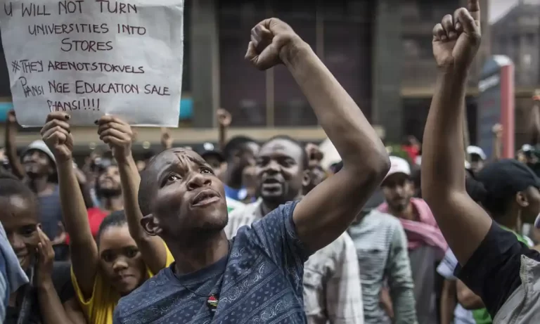 Protests over fees, food, and accommodation escalate across SA universities and colleges