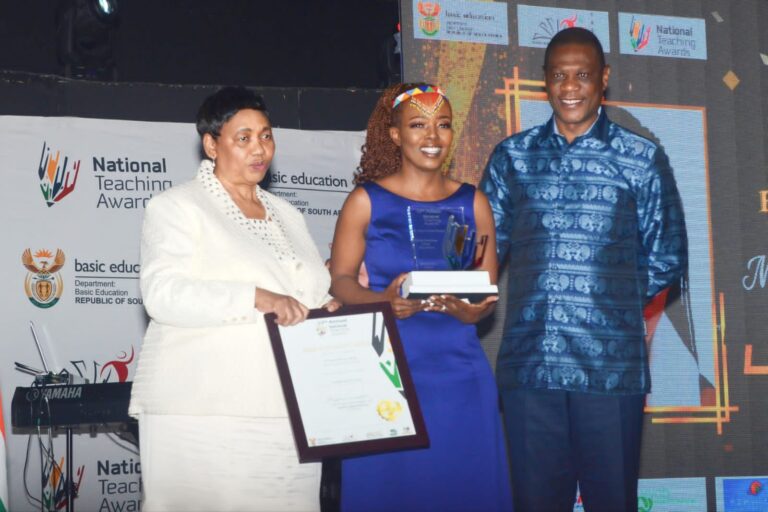 KZN’s Gugu Qwabe scoops the National Best Teacher Award 