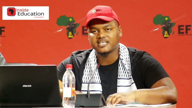 The EFF Student Command threatens to open a criminal case over NSFAS