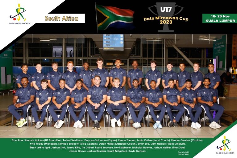 SA U17 Hockey Boys in narrow defeat to India