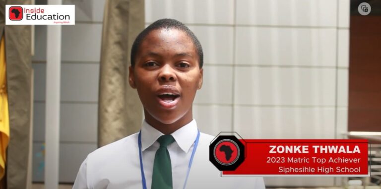 2023 Matric top achiever: Thwala is grateful for support from her family, church and school
