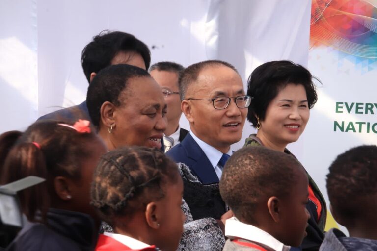 Bidding farewell to the Chinese Ambassador to South Africa