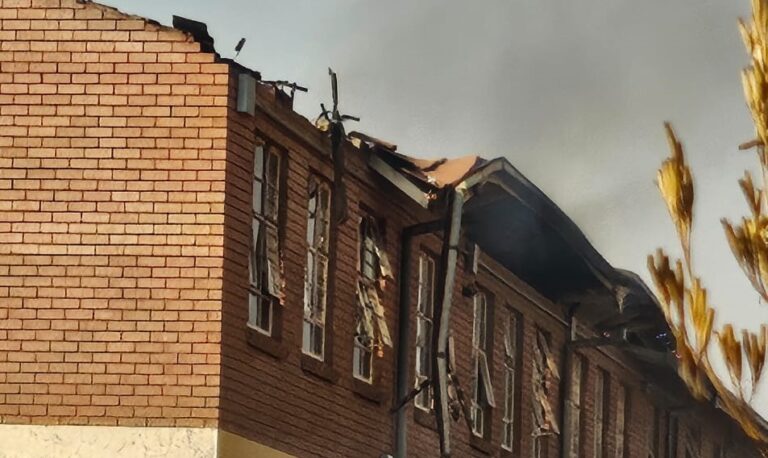 Fire Outbreak at an Eldorado Park School, raises safety concerns for pupils and teachers