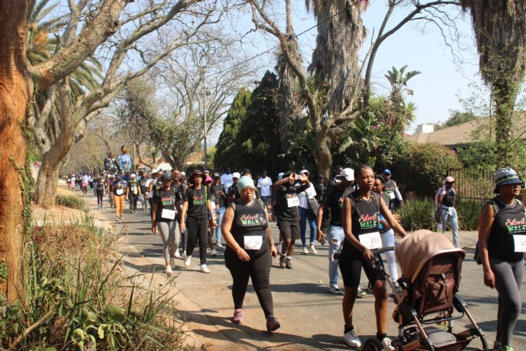 Record attendance #SilentWalkAndRun to promotes deaf awareness