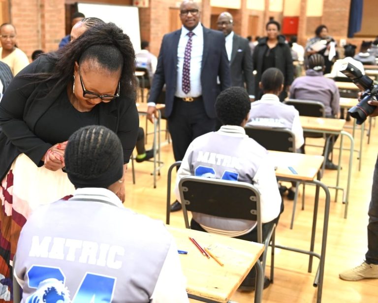Basic education minister happy so far with NSC exams