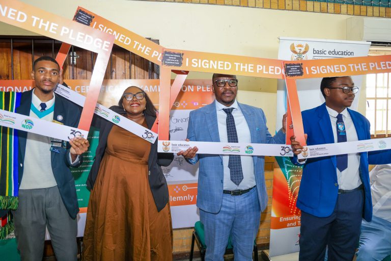 Basic education minister encourages Gauteng matrics to ace their final exams