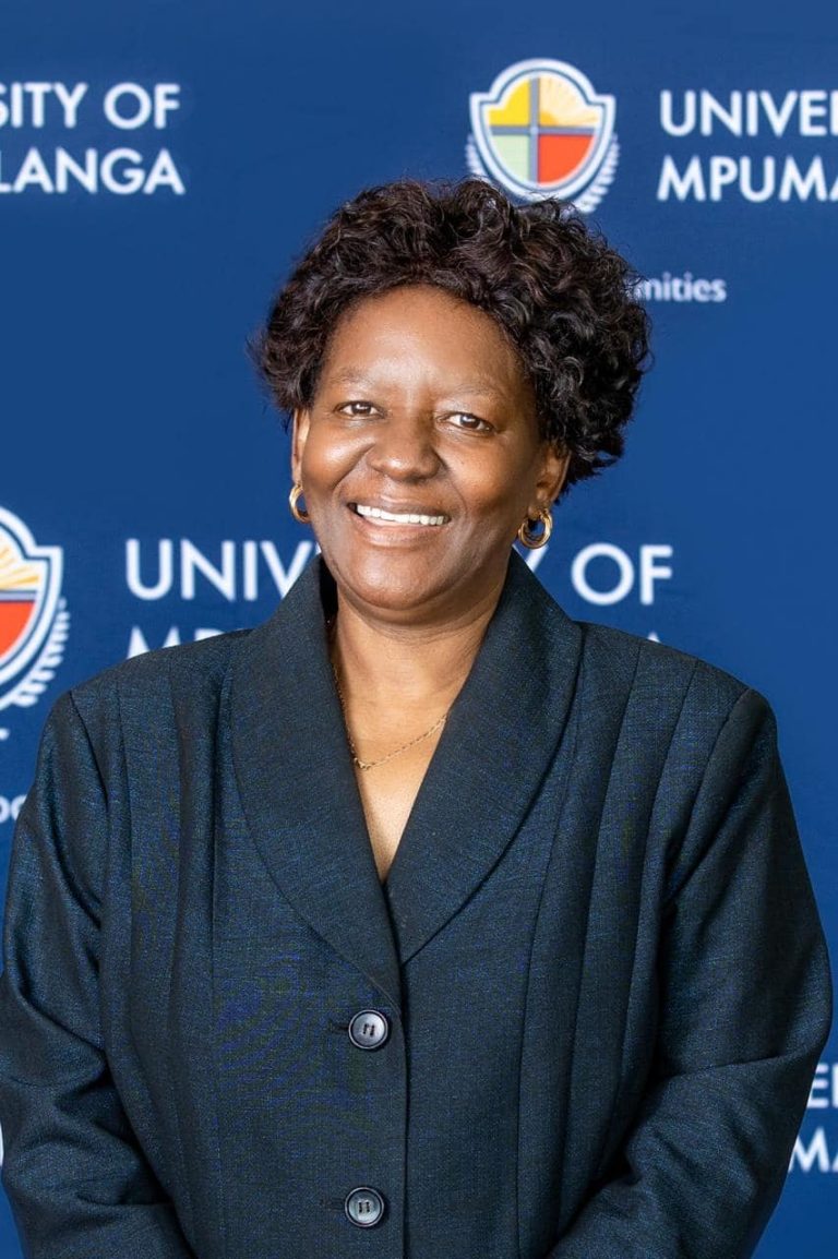 ‘A girl of determination’, that’s Prof. Mayekiso, the first woman to set up a university in democratic SA