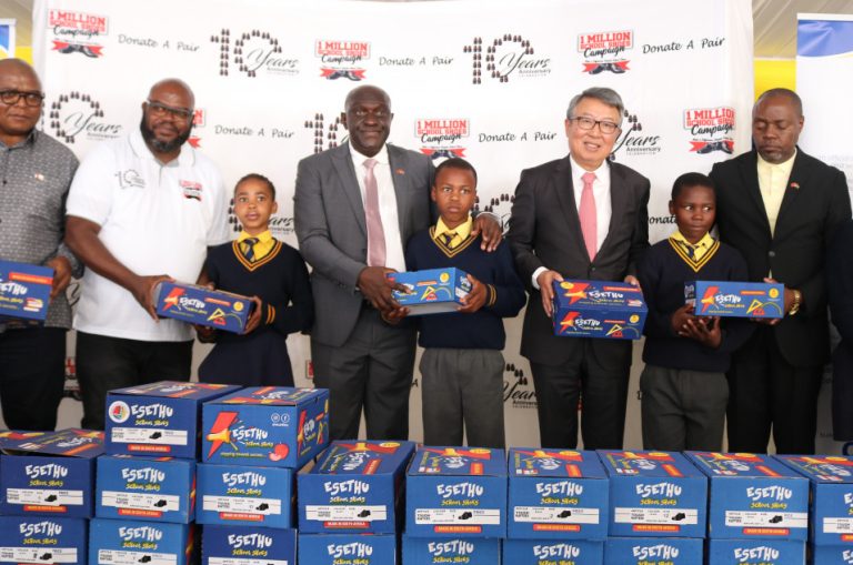 Hundreds of Eastern Cape pupils get shoes