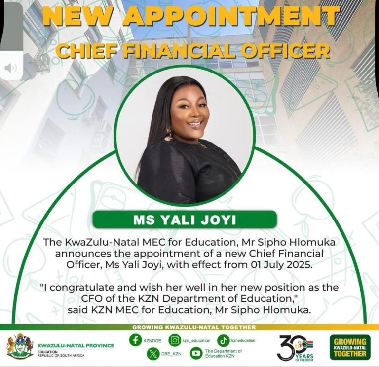 Growing outrage over appointment of KZN education CFO amid graft allegations