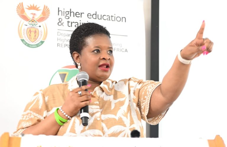 Department of higher education engages students on GBV
