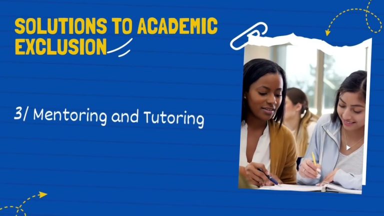 VIDEO: Academic vs Financial Exclusion at Tertiary Level and/or University