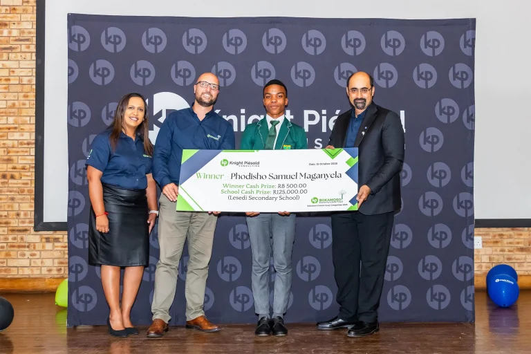 Phodisho Maganyela, 15, wins national youth essay competition