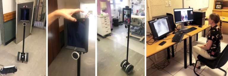‘Robot’ helps Tygerberg specialists on ward rounds during pandemic