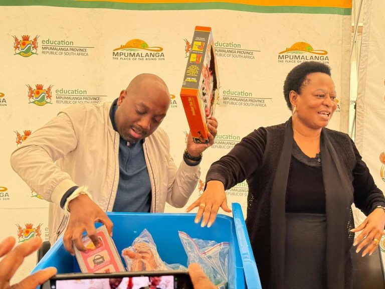 Mpumalanga distributes learning kits to ECD centers in Govan Mbeki Local Municipality