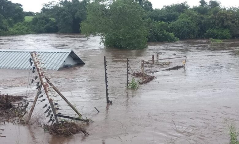 An image of floods in Mpumalanga