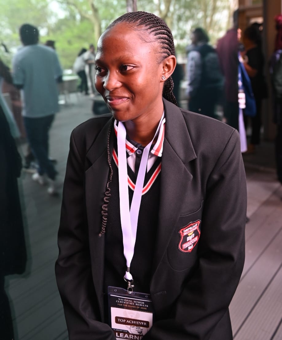 Tania Motimele is a Diepkloof Secondary School learner in Gauteng and an NSC 2025 top achiever,