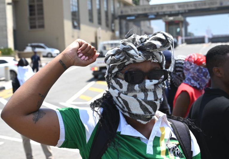 Small group of Wits students protest over financial exclusion