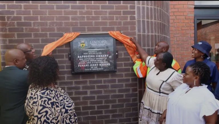Limpopo hands over new Baphuting community library
