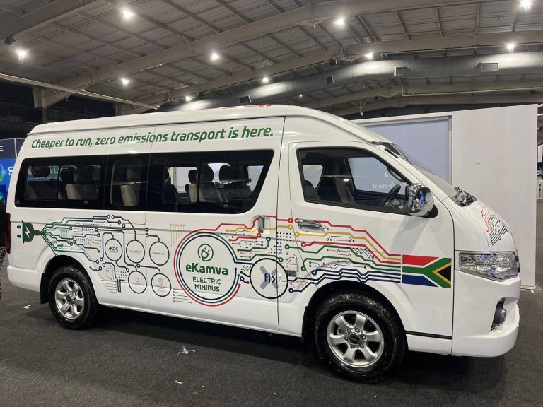 SA’s first electric minibus taxi to start operating in Cape Town
