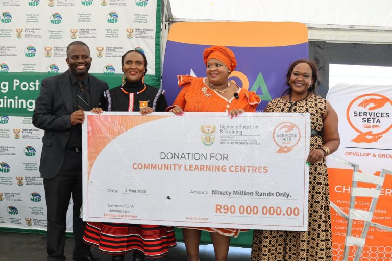 Services SETA commits R90m to boost community education and training  