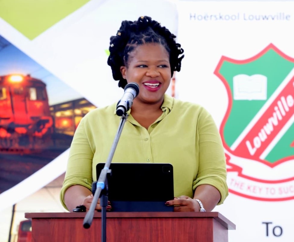 Deputy Minister in the Presidency Nonceba Mhlauli.